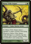 Matsu-Tribe Sniper (BOK-136) - Betrayers of Kamigawa Foil