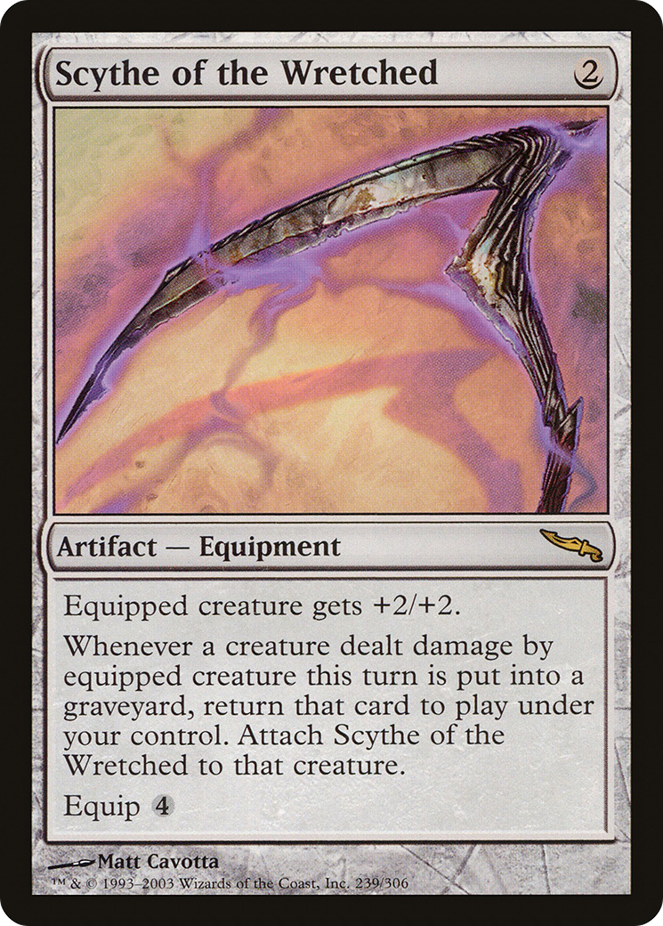 Scythe of the Wretched (MRD-239)  Foil - Mirrodin