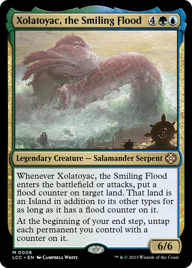 Xolatoyac, the Smiling Flood (LCC-008)  - The Lost Caverns of Ixalan Commander