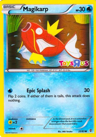 Magikarp 022/83  - Holofoil Miscellaneous Cards & Products - Promo