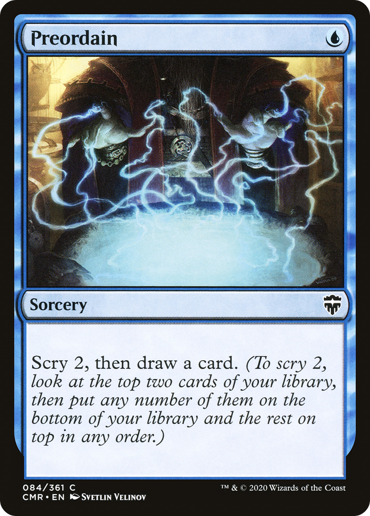 Preordain (CMR-084)  - Commander Legends