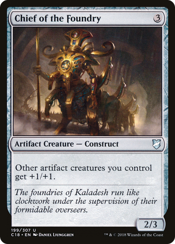 Chief of the Foundry (C18-199)  - Commander 2018