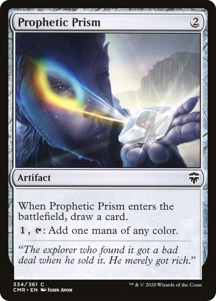 Prophetic Prism (CMR-334)  - Commander Legends