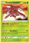 Shining Genesect 009/73  - Holofoil Shining Legends - Shiny Holo Rare