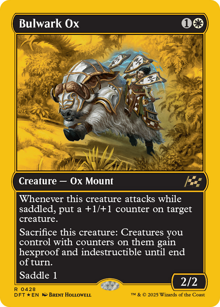 Bulwark Ox (First-Place Foil) (DFT-428)  Foil - Aetherdrift