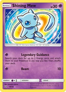 Shining Mew 040/73  - Holofoil Shining Legends - Shiny Holo Rare
