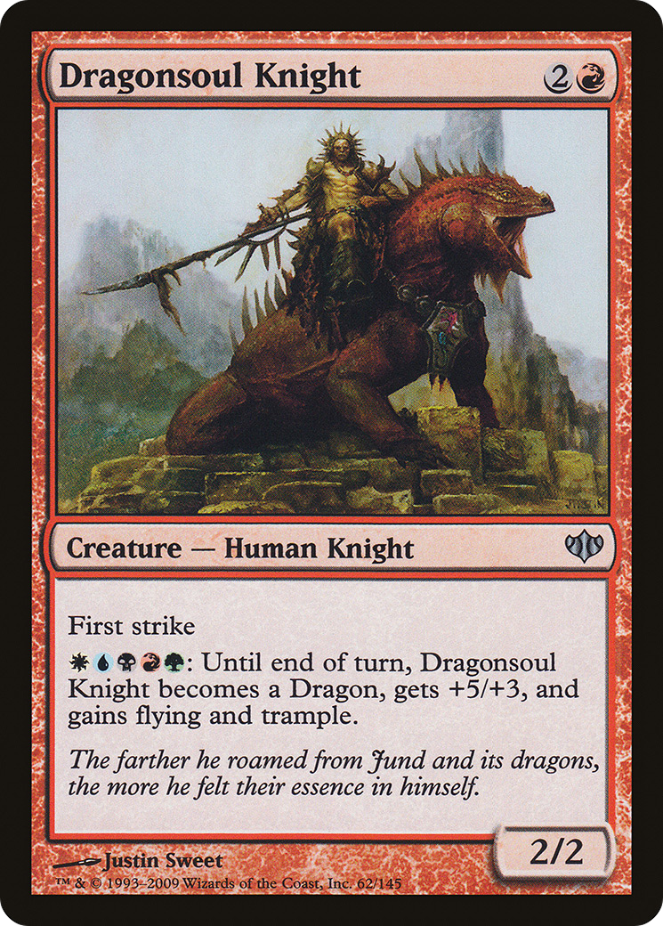 Dragonsoul Knight (CON-062)  - Conflux