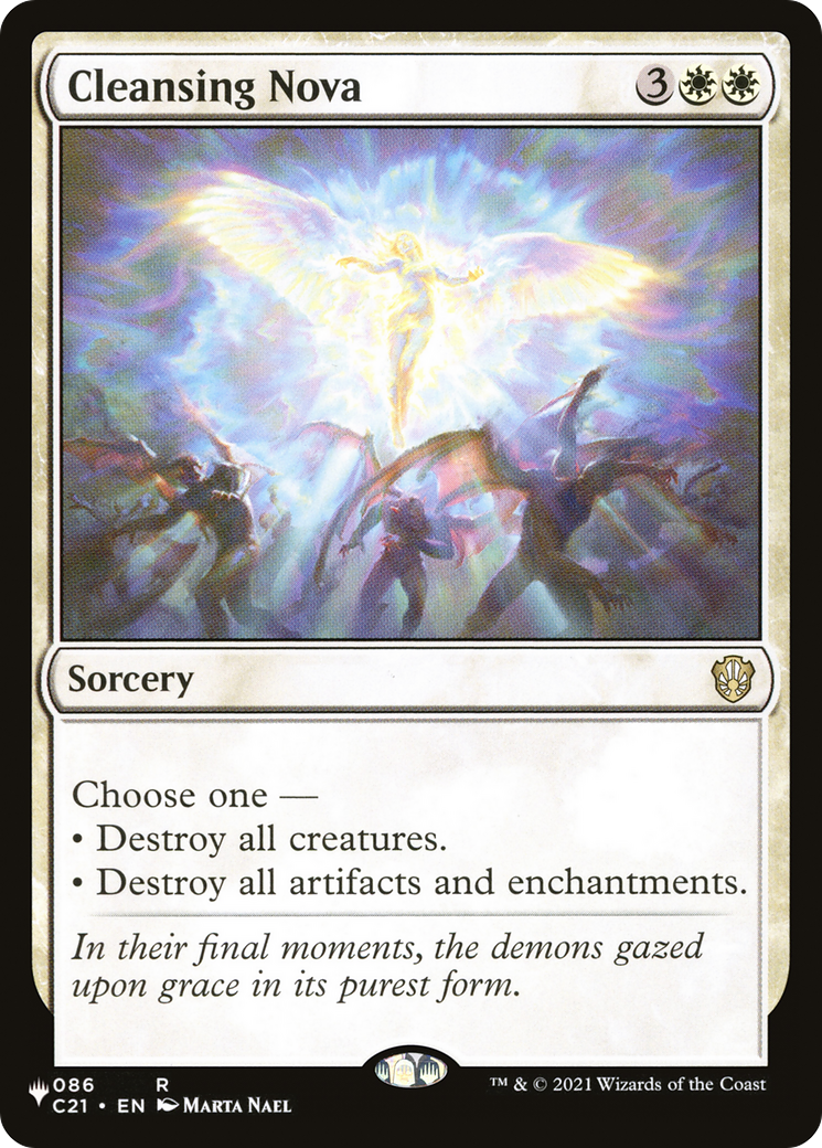 Cleansing Nova (LIST-086)  - The List