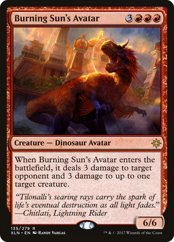 Burning Sun's Avatar (XLN-135)  - Ixalan