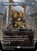 Champion's Helm (Borderless) (CMM-654)  - Commander Masters