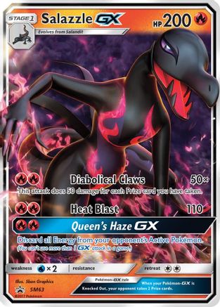 Salazzle GX SM63/248 - Holofoil SM Promos
