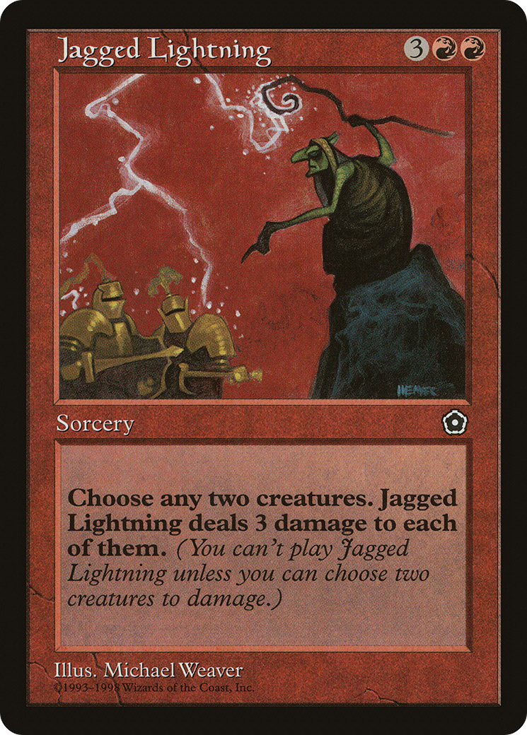 Jagged Lightning (P02-106)  - Portal Second Age