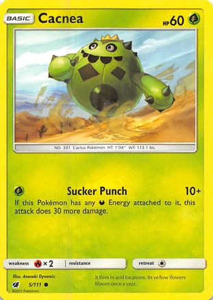 Cacnea (5/111) [Sun & Moon: Crimson Invasion]