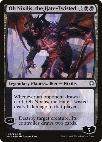 Ob Nixilis, the Hate-Twisted (WAR-100)  - War of the Spark