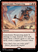 Cataclysmic Prospecting (OTC-024)  - Outlaws of Thunder Junction Commander
