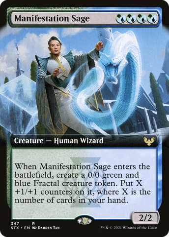 Manifestation Sage (Extended Art) (STX-347)  - Strixhaven: School of Mages: (Extended Art)