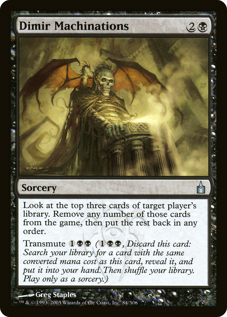 Dimir Machinations (RAV-084)  Foil - Ravnica: City of Guilds