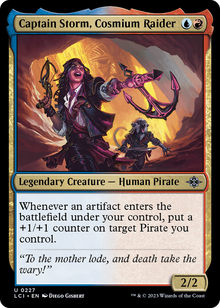 Captain Storm, Cosmium Raider (LCI-227)  - The Lost Caverns of Ixalan