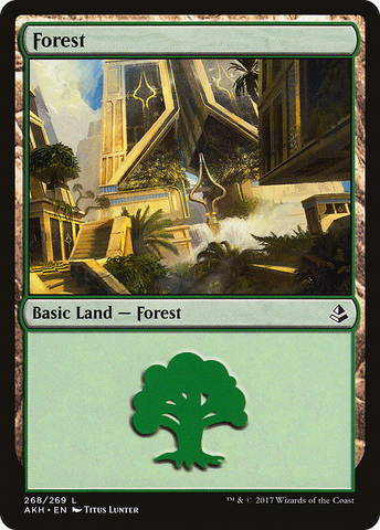 Forest (268) (AKH-268)  Foil - Amonkhet