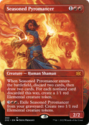 Seasoned Pyromancer (Borderless) (2X2-363)  - Double Masters 2022