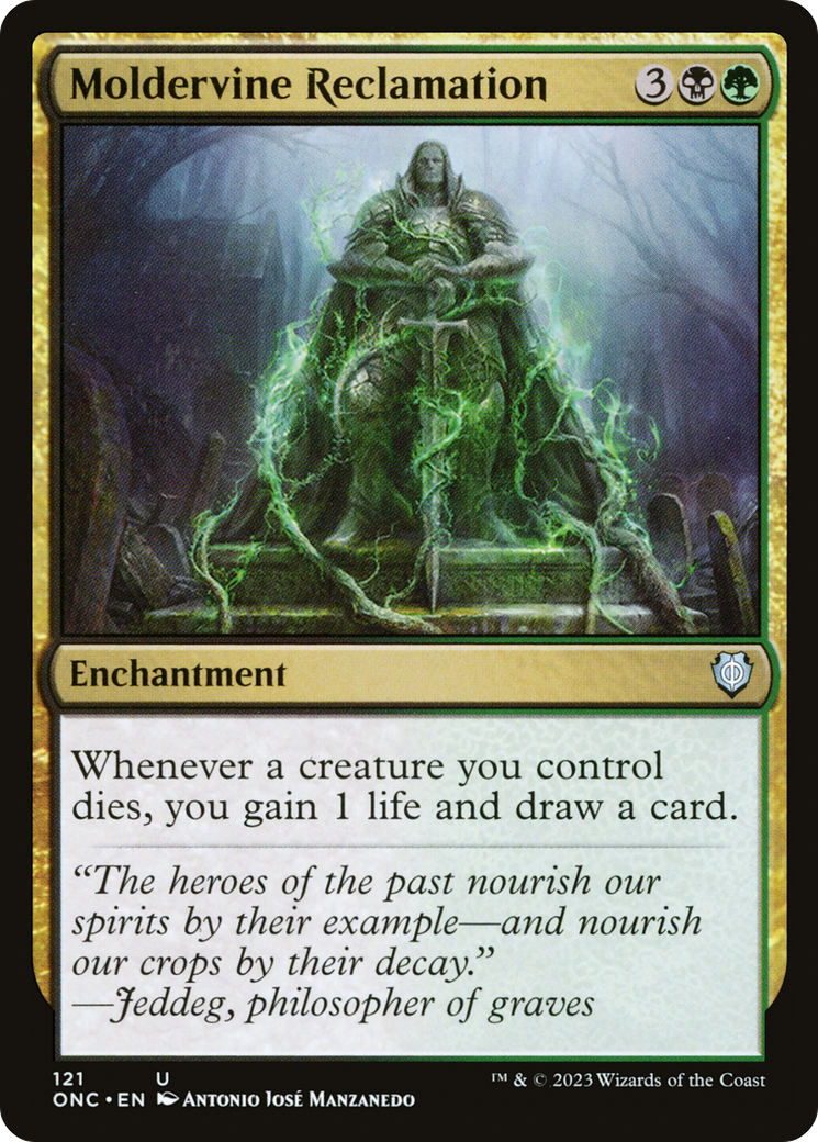 Moldervine Reclamation (ONC-121)  - Phyrexia: All Will Be One Commander