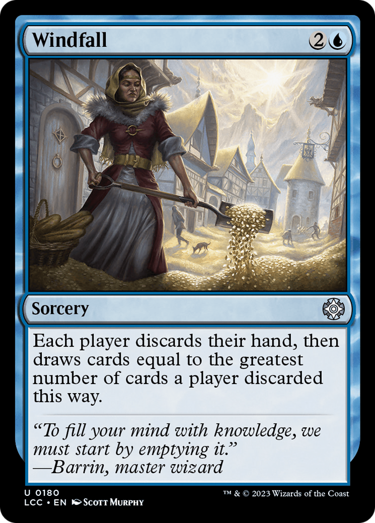 Windfall (LCC-180)  - The Lost Caverns of Ixalan Commander