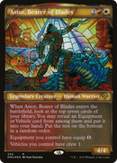 Astor, Bearer of Blades (Textured Foil) (DMU-334)  Foil - Dominaria United: (Showcase)