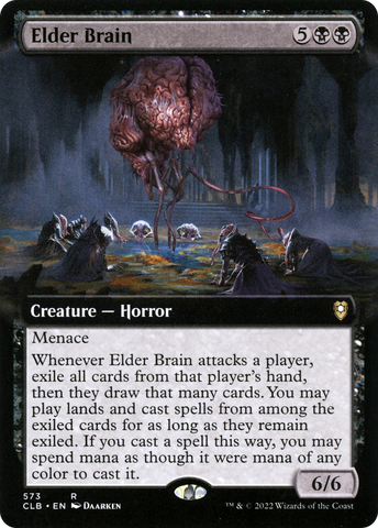 Elder Brain (Extended Art) (CLB-573)  Foil - Commander Legends: Battle for Baldur's Gate: (Extended Art)