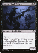 Crow of Dark Tidings (SOI-105)  Foil - Shadows over Innistrad