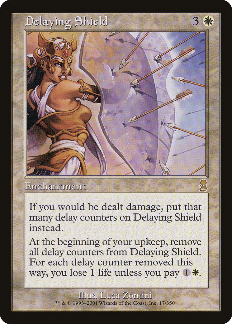 Delaying Shield (ODY-017)  - Odyssey