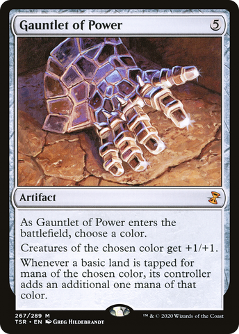 Gauntlet of Power (TSR-267)  Foil - Time Spiral Remastered