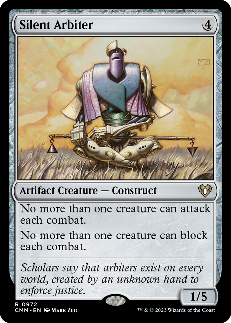 Silent Arbiter (CMM-972)  - Commander Masters
