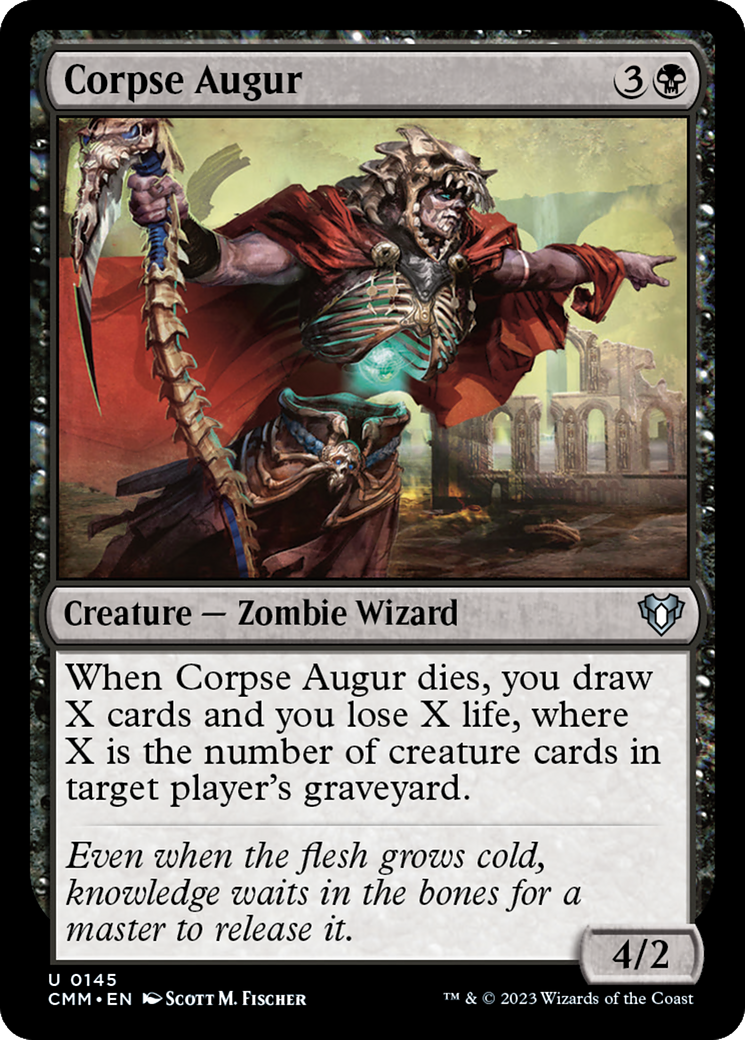 Corpse Augur (CMM-145)  - Commander Masters