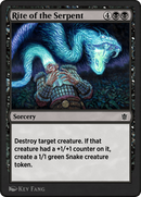 Rite of the Serpent (KTK-86Y)  - Khans of Tarkir