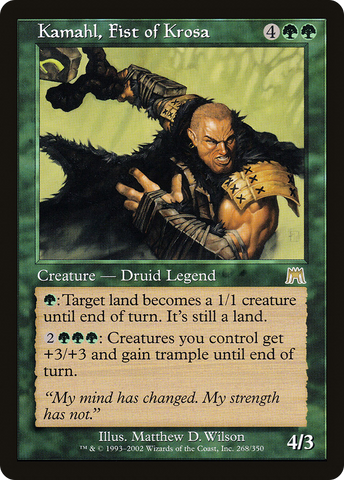 Kamahl, Fist of Krosa (ONS-268)  - Onslaught