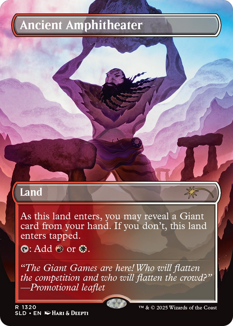 Ancient Amphitheater (SLD-1320)  - Secret Lair Drop (Borderless)