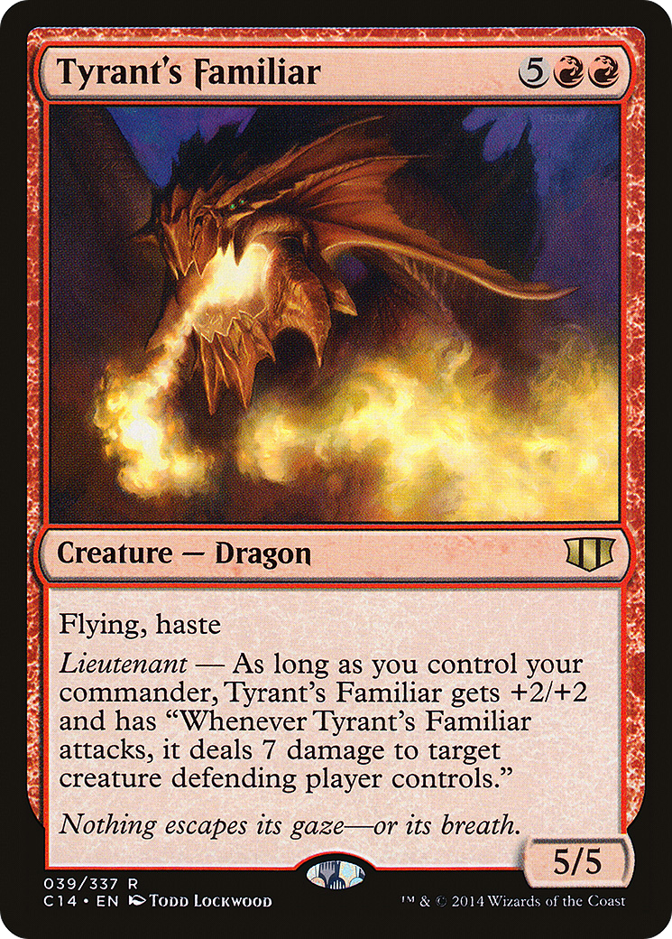 Tyrant's Familiar (C14-039)  - Commander 2014