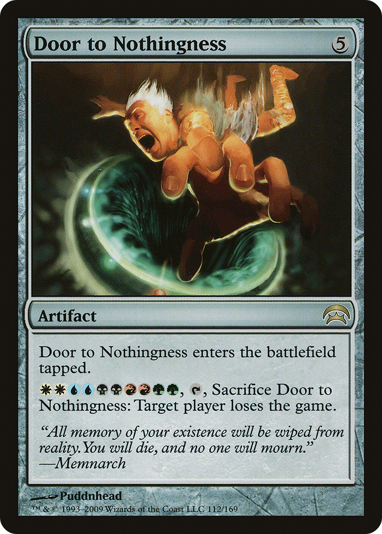 Door to Nothingness (HOP-112)  - Planechase