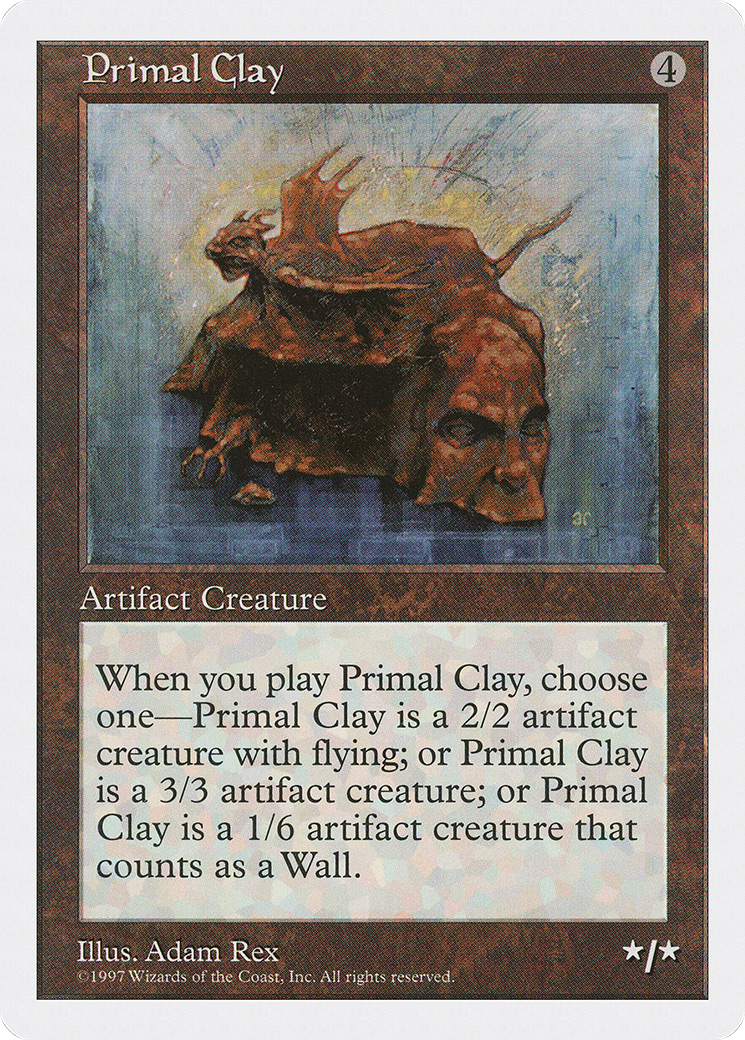 Primal Clay (5ED-)  - Fifth Edition