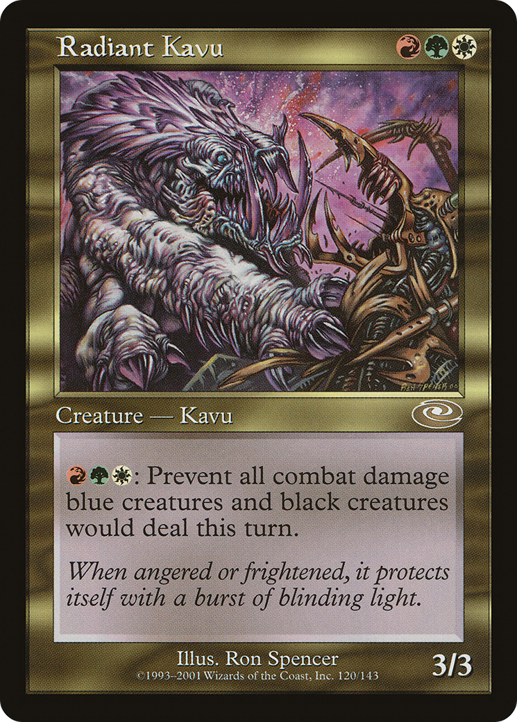 Radiant Kavu (PLS-120)  Foil - Planeshift