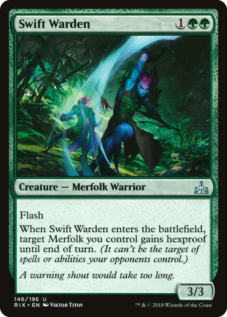 Swift Warden (RIX-146)  Foil - Rivals of Ixalan