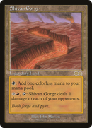 Shivan Gorge (USG-326)  - Urza's Saga
