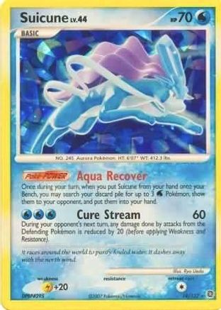 Suicune 019/132  - Holofoil Miscellaneous Cards & Products - Promo