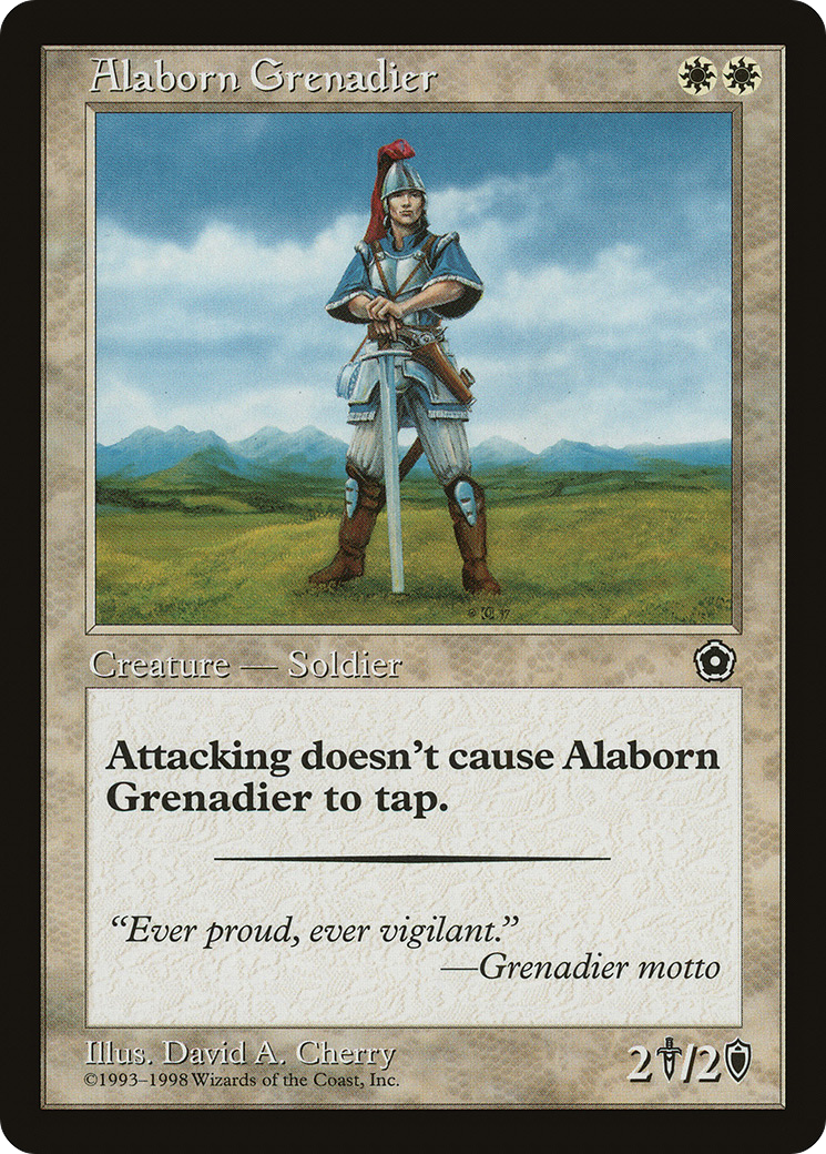 Alaborn Grenadier (P02-002)  - Portal Second Age