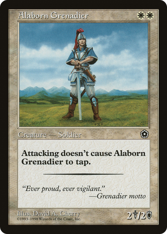 Alaborn Grenadier (P02-002)  - Portal Second Age