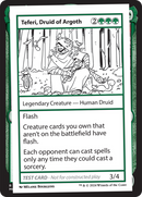 Teferi, Druid of Argoth (MB2PC-)  - Mystery Booster 2