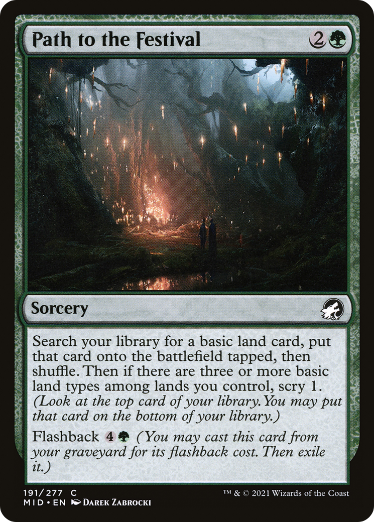 Path to the Festival (MID-191)  - Innistrad: Midnight Hunt