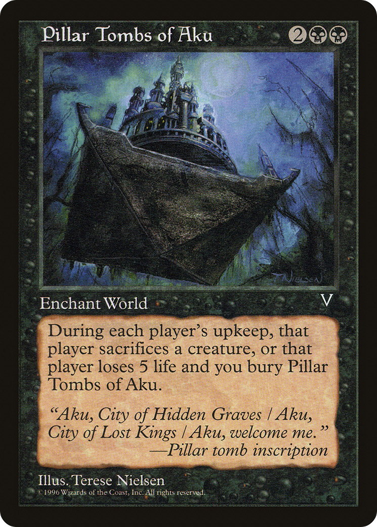 Pillar Tombs of Aku (VIS-)  - Visions