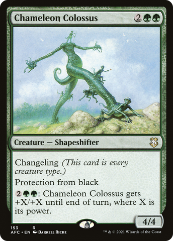 Chameleon Colossus (AFC-153) - Adventures in the Forgotten Realms Commander