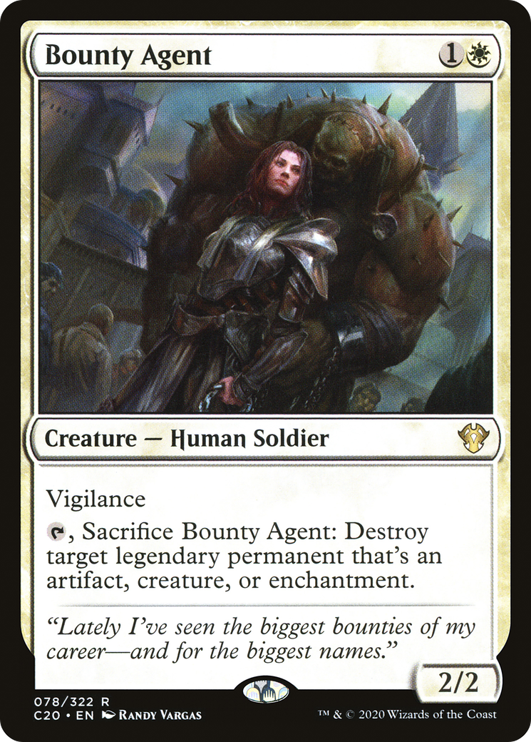 Bounty Agent (C20-078)  - Commander 2020